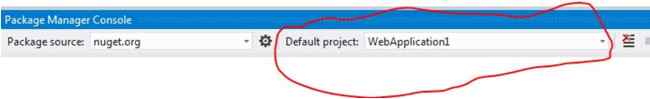 default project